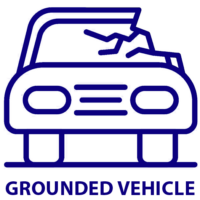 grounded vehicle